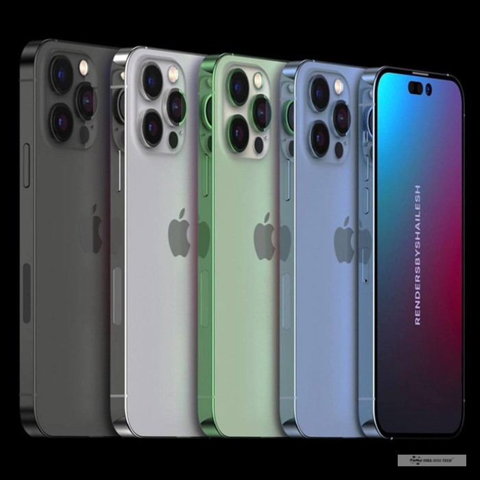 Bản thiết kế iPhone 14 Pro Max bị rò rỉ